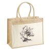 Cotton Pocket Jute Shopper Thumbnail