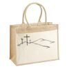 Cotton Pocket Jute Shopper Thumbnail