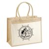 Cotton Pocket Jute Shopper Thumbnail