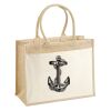 Cotton Pocket Jute Shopper Thumbnail