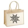 Cotton Pocket Jute Shopper Thumbnail