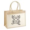 Cotton Pocket Jute Shopper Thumbnail