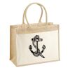 Cotton Pocket Jute Shopper Thumbnail