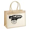 Cotton Pocket Jute Shopper Thumbnail