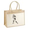 Cotton Pocket Jute Shopper Thumbnail