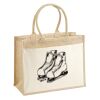 Cotton Pocket Jute Shopper Thumbnail