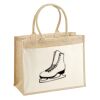 Cotton Pocket Jute Shopper Thumbnail