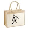 Cotton Pocket Jute Shopper Thumbnail