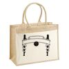 Cotton Pocket Jute Shopper Thumbnail