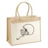 Cotton Pocket Jute Shopper Thumbnail