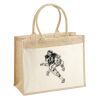 Cotton Pocket Jute Shopper Thumbnail