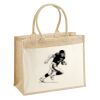 Cotton Pocket Jute Shopper Thumbnail