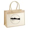 Cotton Pocket Jute Shopper Thumbnail