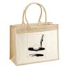 Cotton Pocket Jute Shopper Thumbnail
