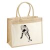 Cotton Pocket Jute Shopper Thumbnail