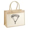 Cotton Pocket Jute Shopper Thumbnail