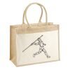 Cotton Pocket Jute Shopper Thumbnail