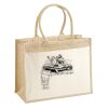 Cotton Pocket Jute Shopper Thumbnail