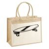 Cotton Pocket Jute Shopper Thumbnail
