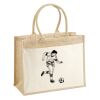 Cotton Pocket Jute Shopper Thumbnail