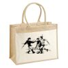 Cotton Pocket Jute Shopper Thumbnail