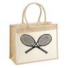 Cotton Pocket Jute Shopper Thumbnail