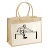 Cotton Pocket Jute Shopper Thumbnail