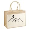 Cotton Pocket Jute Shopper Thumbnail