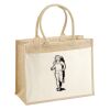 Cotton Pocket Jute Shopper Thumbnail