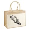 Cotton Pocket Jute Shopper Thumbnail