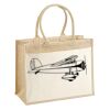 Cotton Pocket Jute Shopper Thumbnail