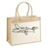Cotton Pocket Jute Shopper Thumbnail