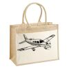 Cotton Pocket Jute Shopper Thumbnail