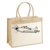 Cotton Pocket Jute Shopper Thumbnail