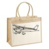 Cotton Pocket Jute Shopper Thumbnail