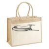 Cotton Pocket Jute Shopper Thumbnail