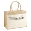 Cotton Pocket Jute Shopper Thumbnail