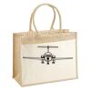 Cotton Pocket Jute Shopper Thumbnail