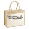 Cotton Pocket Jute Shopper Thumbnail