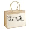 Cotton Pocket Jute Shopper Thumbnail