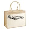 Cotton Pocket Jute Shopper Thumbnail