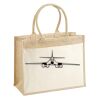 Cotton Pocket Jute Shopper Thumbnail