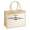 Cotton Pocket Jute Shopper Thumbnail