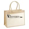 Cotton Pocket Jute Shopper Thumbnail