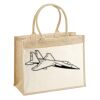 Cotton Pocket Jute Shopper Thumbnail