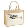 Cotton Pocket Jute Shopper Thumbnail