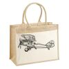 Cotton Pocket Jute Shopper Thumbnail