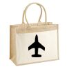 Cotton Pocket Jute Shopper Thumbnail