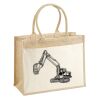 Cotton Pocket Jute Shopper Thumbnail