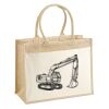 Cotton Pocket Jute Shopper Thumbnail